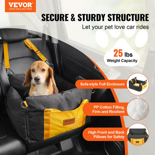 Safe & Comfortable Car Seat for Your Dog — Stress-Free Travel Every Time