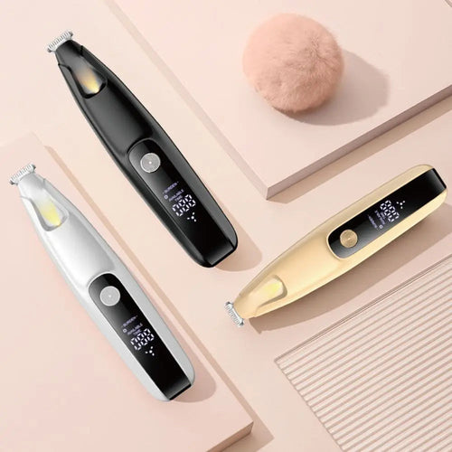 Convenient LED Dog Paw Trimmer LCD Display Fully Waterproof Cats Foot