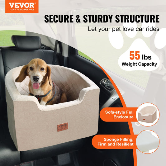 Safe & Comfortable Car Seat for Your Dog — Stress-Free Travel Every Time